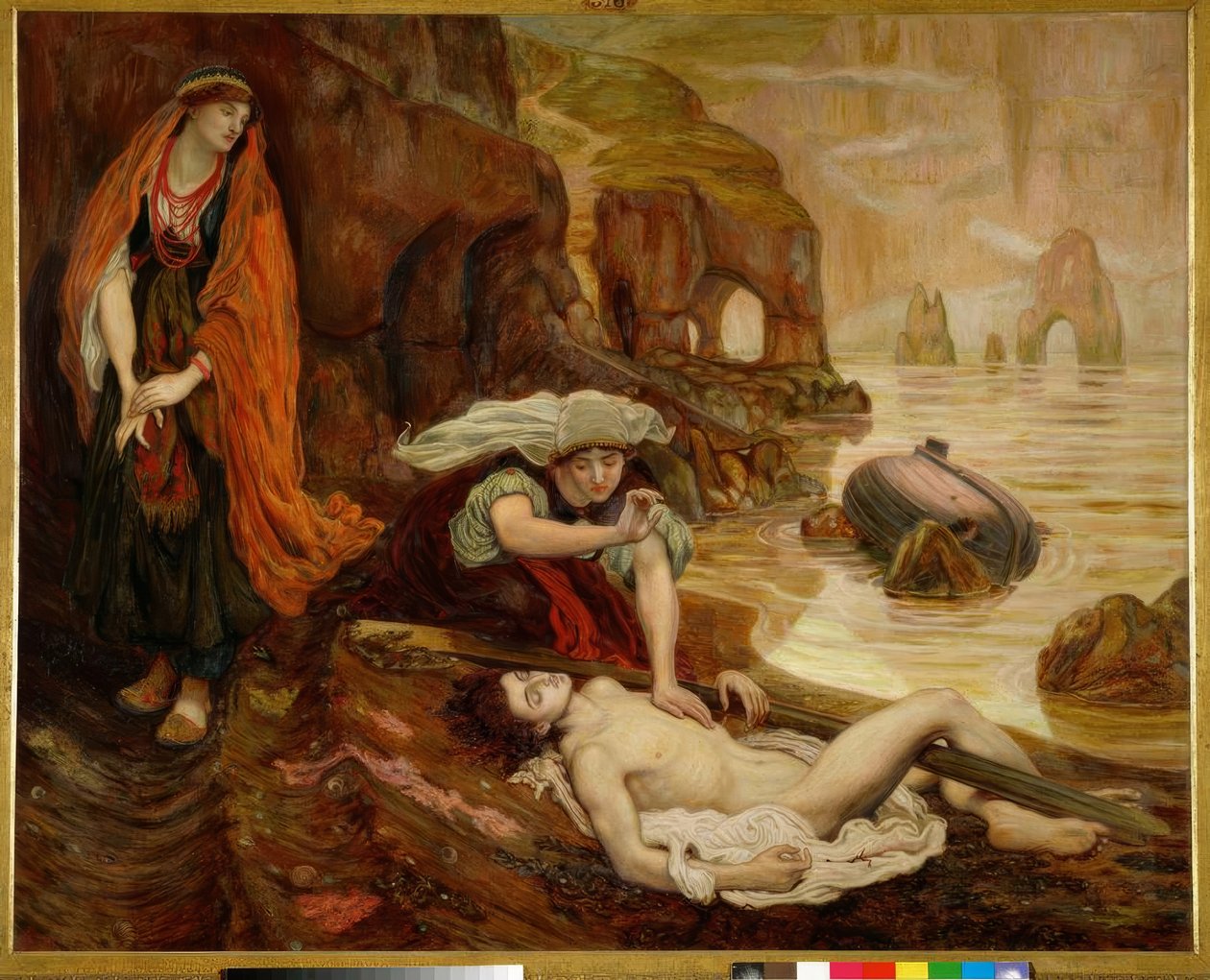Haydee finder Don Juans lig af Ford Madox Brown