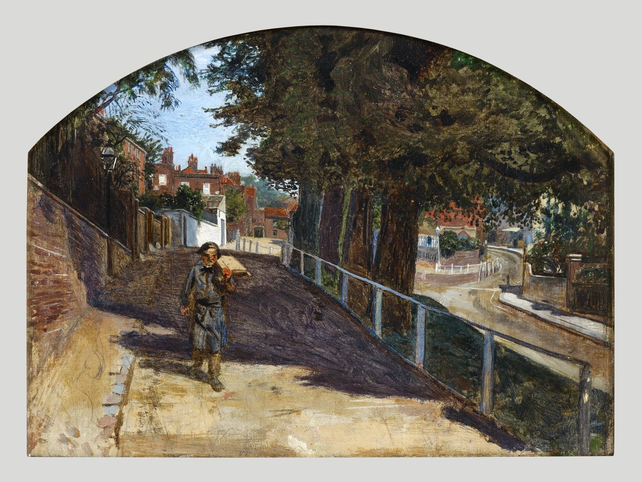 Heath Street, Hampstead af Ford Madox Brown