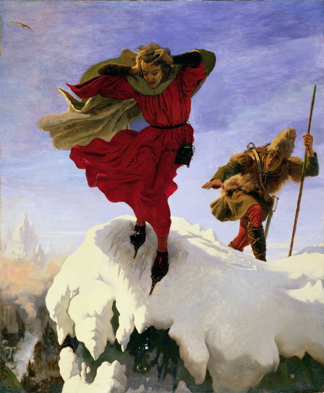 Manfred på Jungfrau af Ford Madox Brown