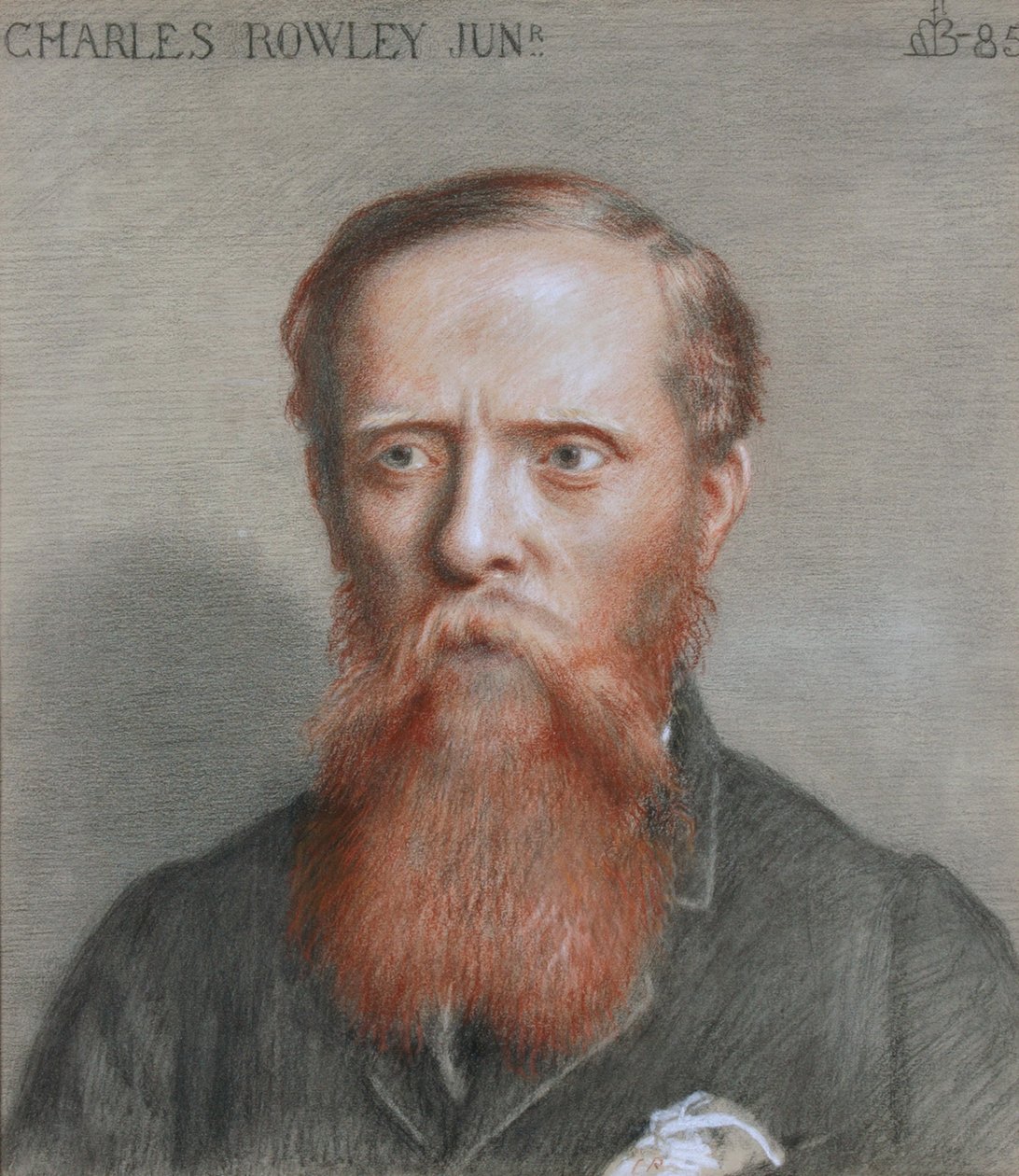 Portræt af Charles Rowley (1839-1933) af Ford Madox Brown