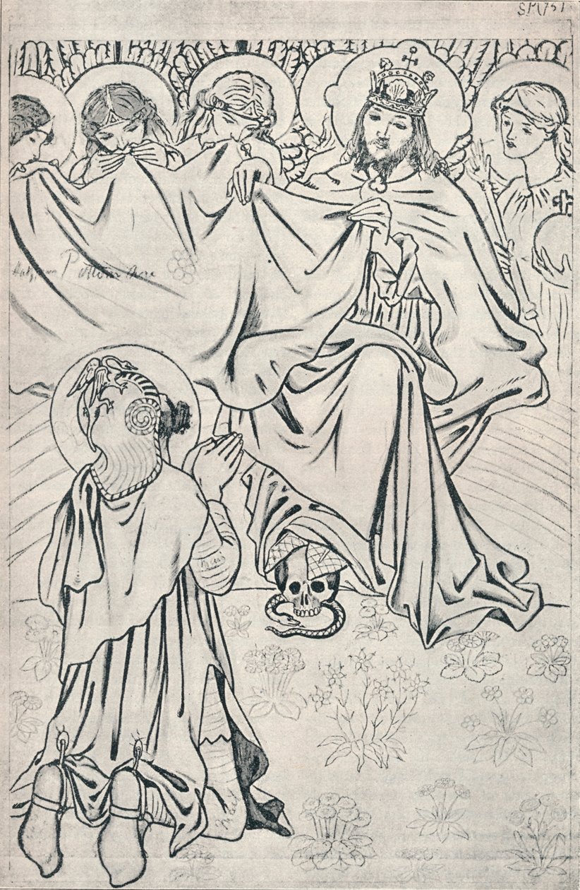 Sankt Martin i himlen, 1896 af Ford Madox Brown
