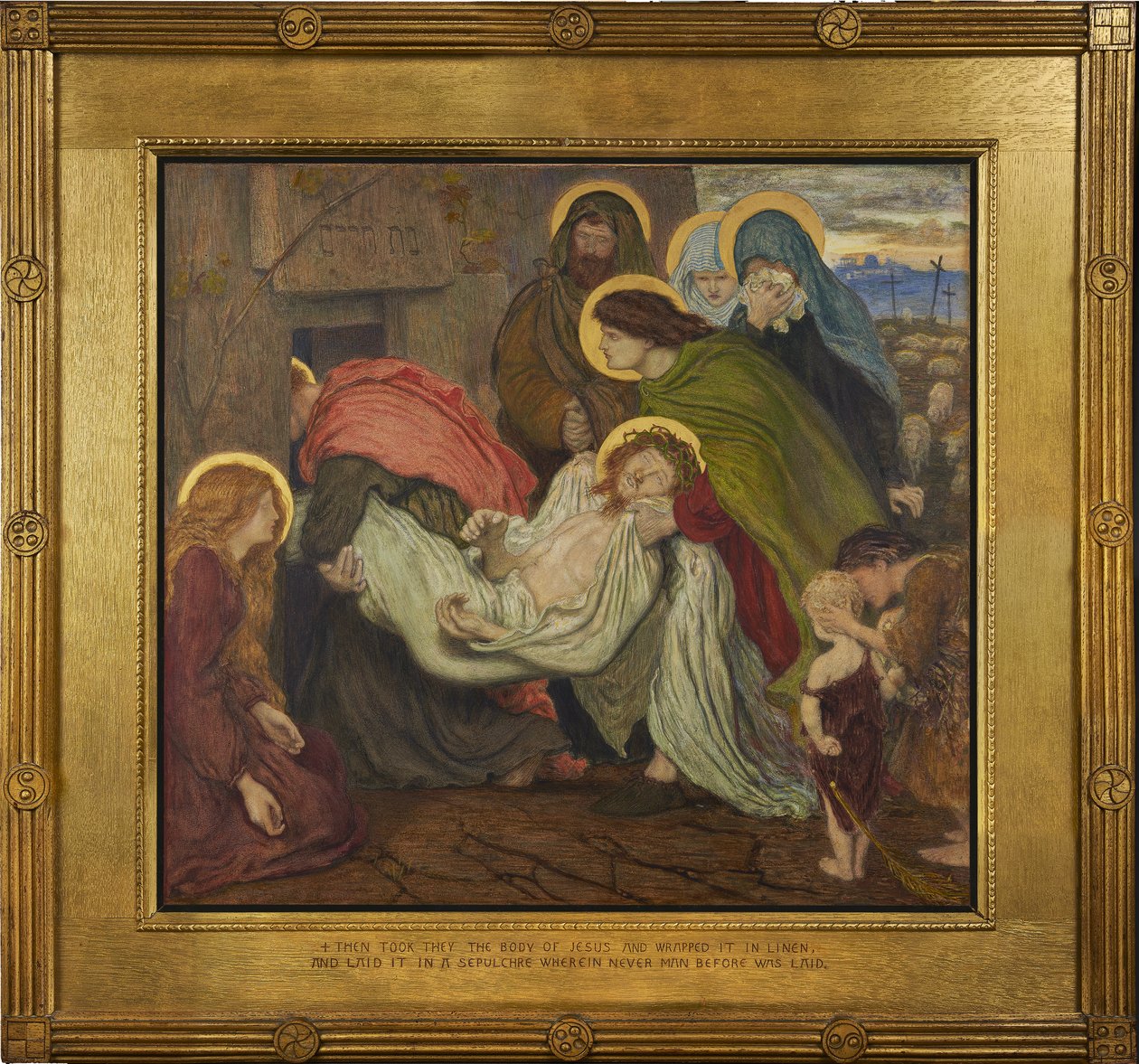 Begravelsen af Ford Madox Brown
