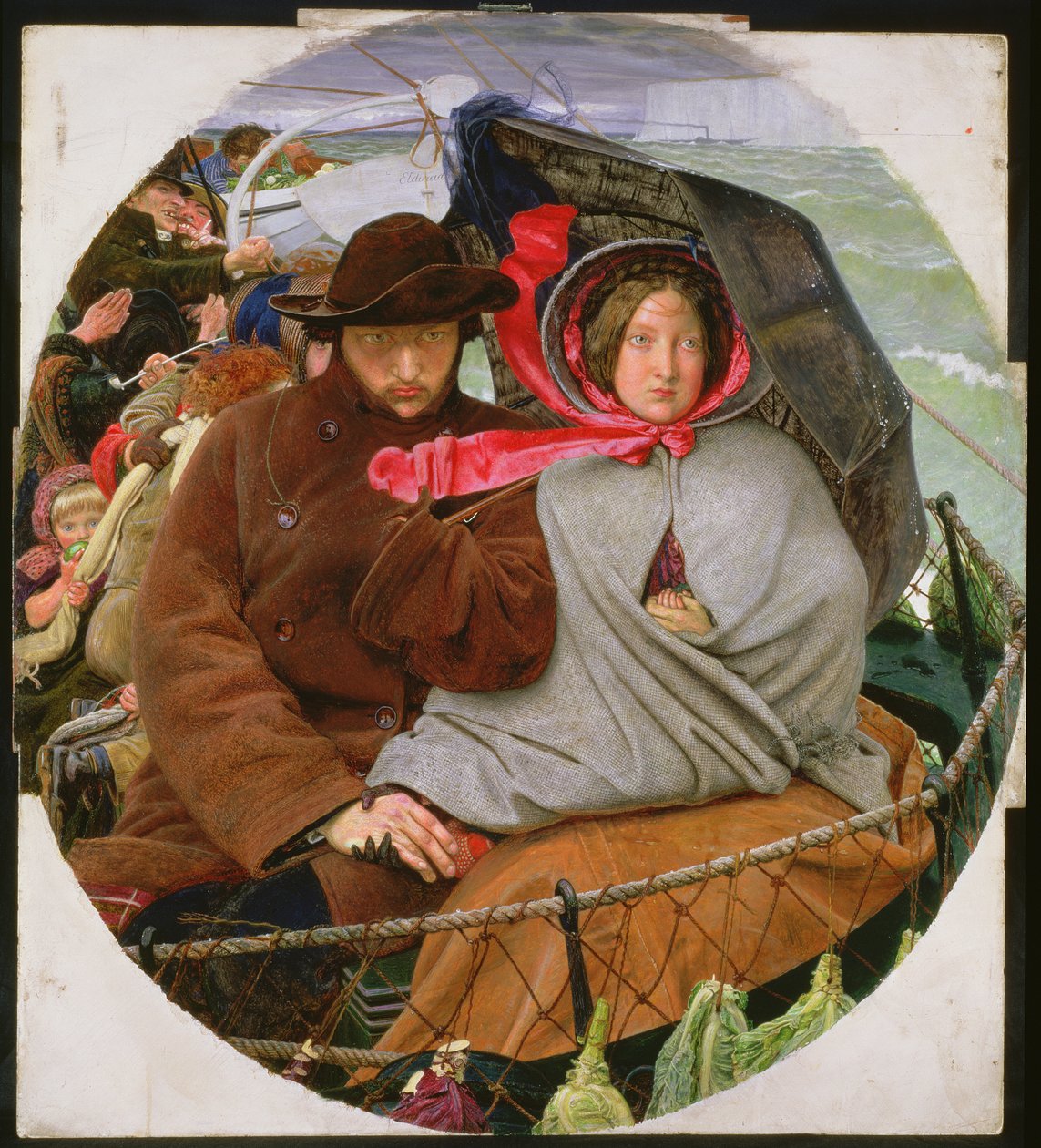 Det sidste af England, 1852-55 af Ford Madox Brown
