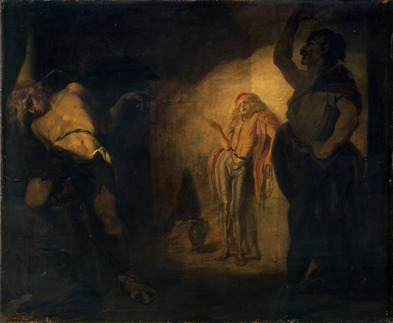 Fangen fra Chillon af Ford Madox Brown