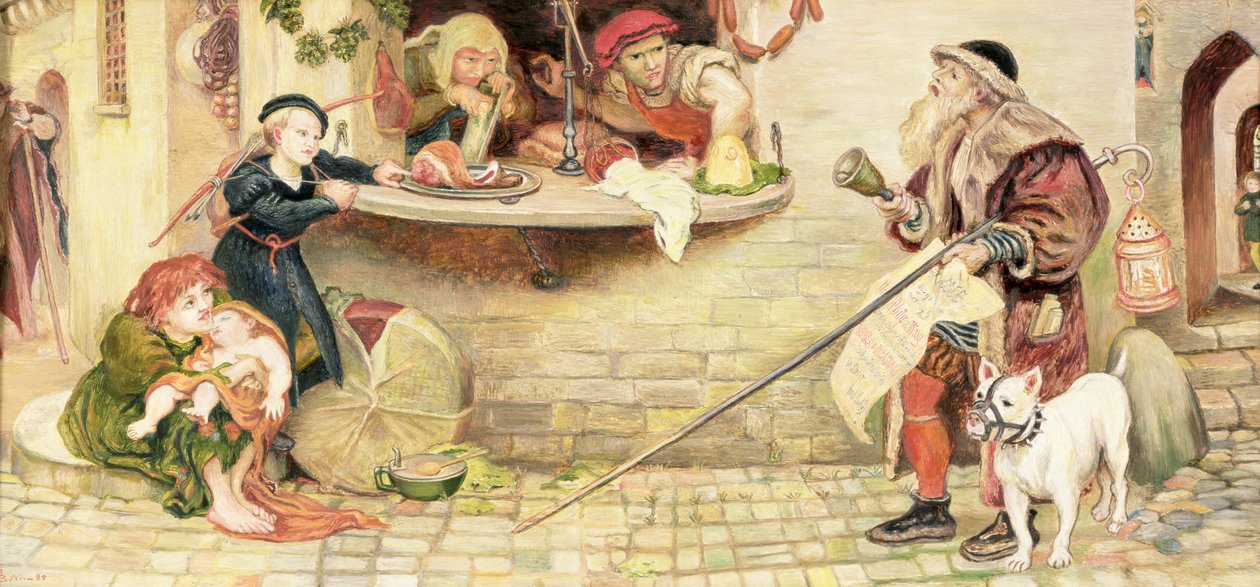 Bekendtgørelsen ang. Vægt og Mål af Ford Madox Brown