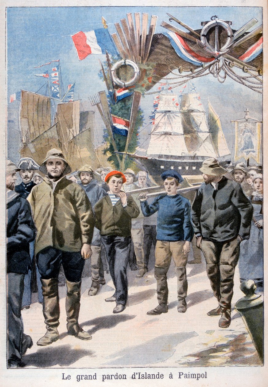 Festival, Paimpol, Frankrig, 1898 af Fortuné Méaulle