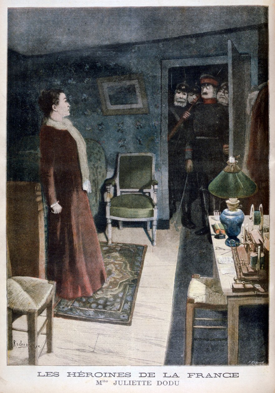 Juliette Dodu, heroin fra Frankrig, 1896. af Fortuné Méaulle