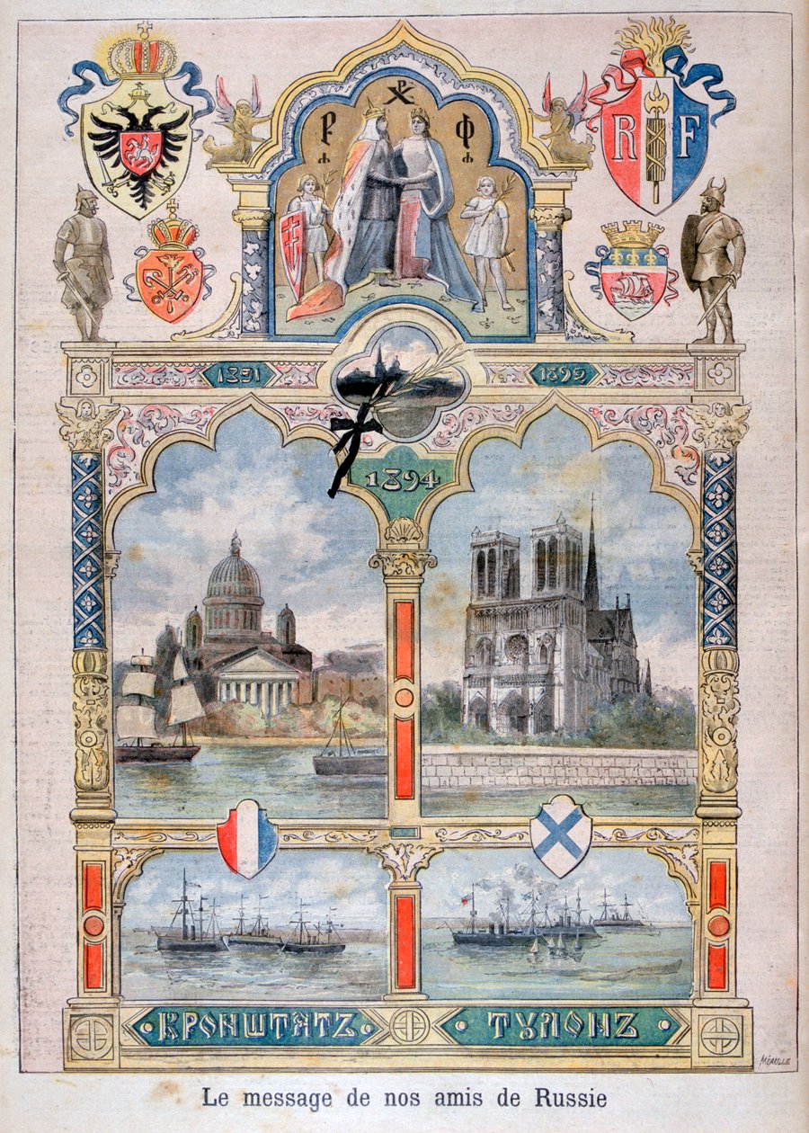 Meddelelse fra vores russiske venner, 1896 af Fortuné Méaulle