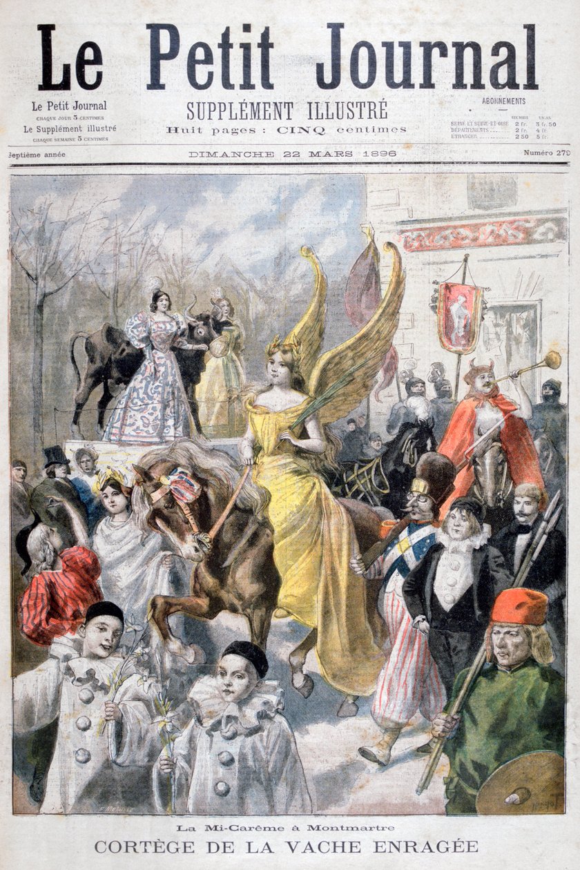 Midt-fastefester, Paris, 1896 af Fortuné Méaulle