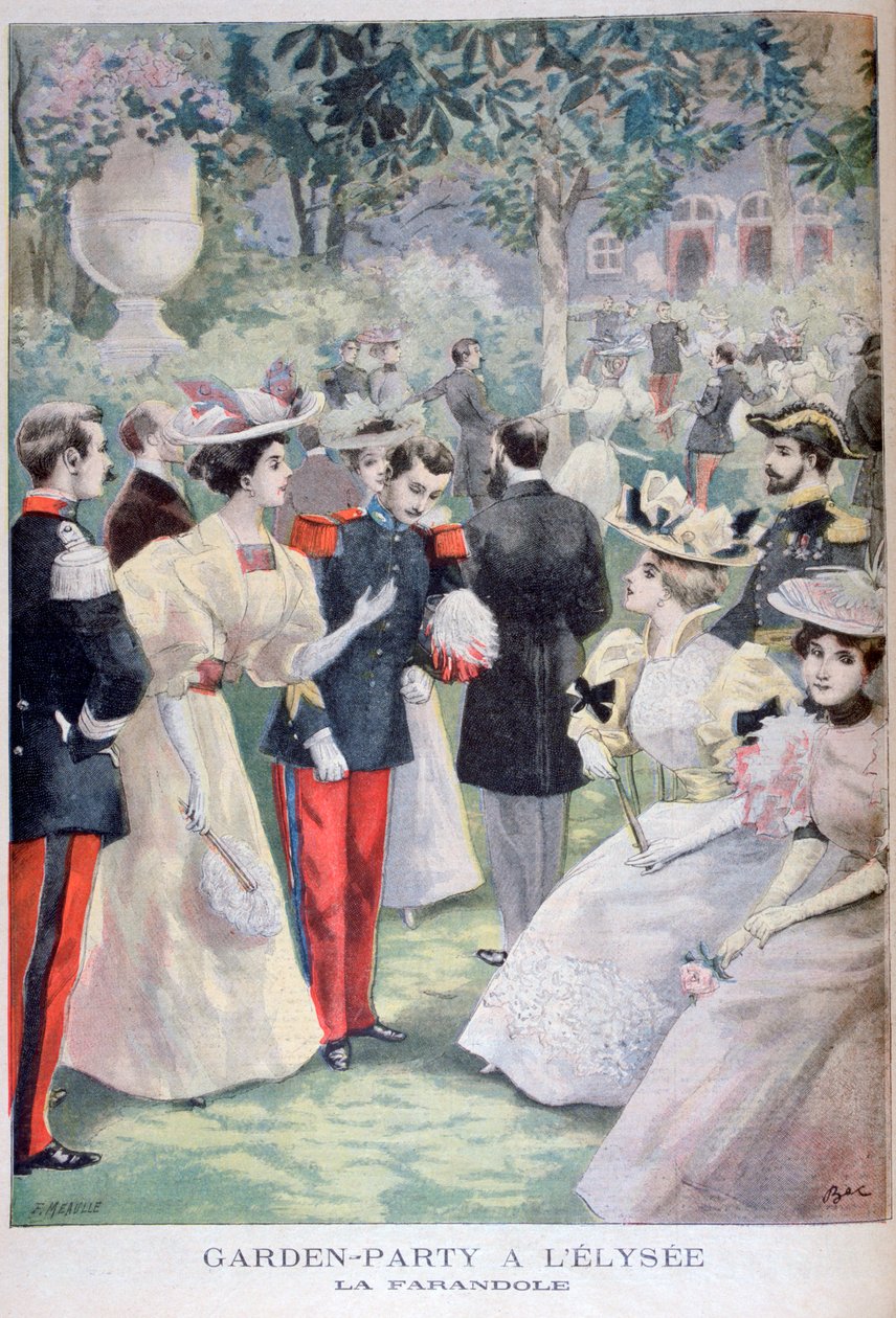 Farandolen, 1895 af Fortuné Méaulle