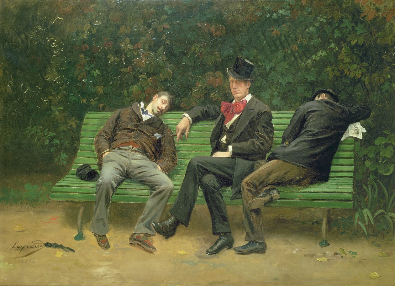Morgenen efter, 1884 af Fortune Joseph Seraphin Layraud