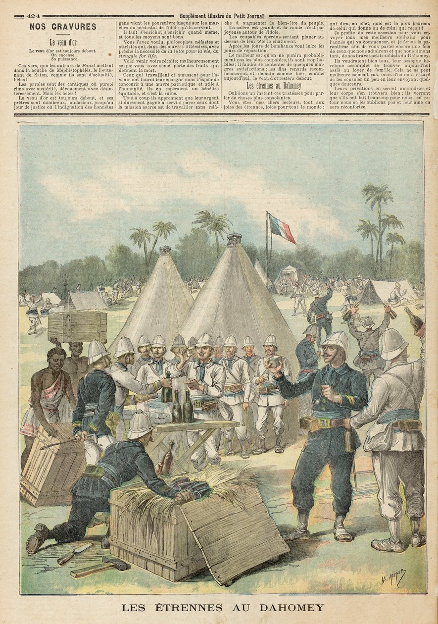 Nytårsæsker i Dahomey, fra 