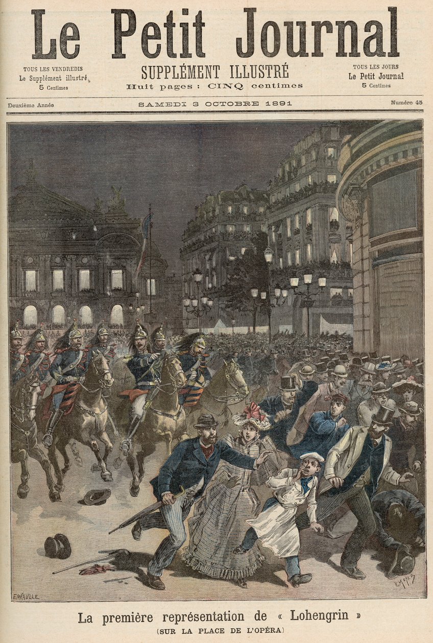 Optøjer i Paris, der gør indsigelse mod opførelsen af 