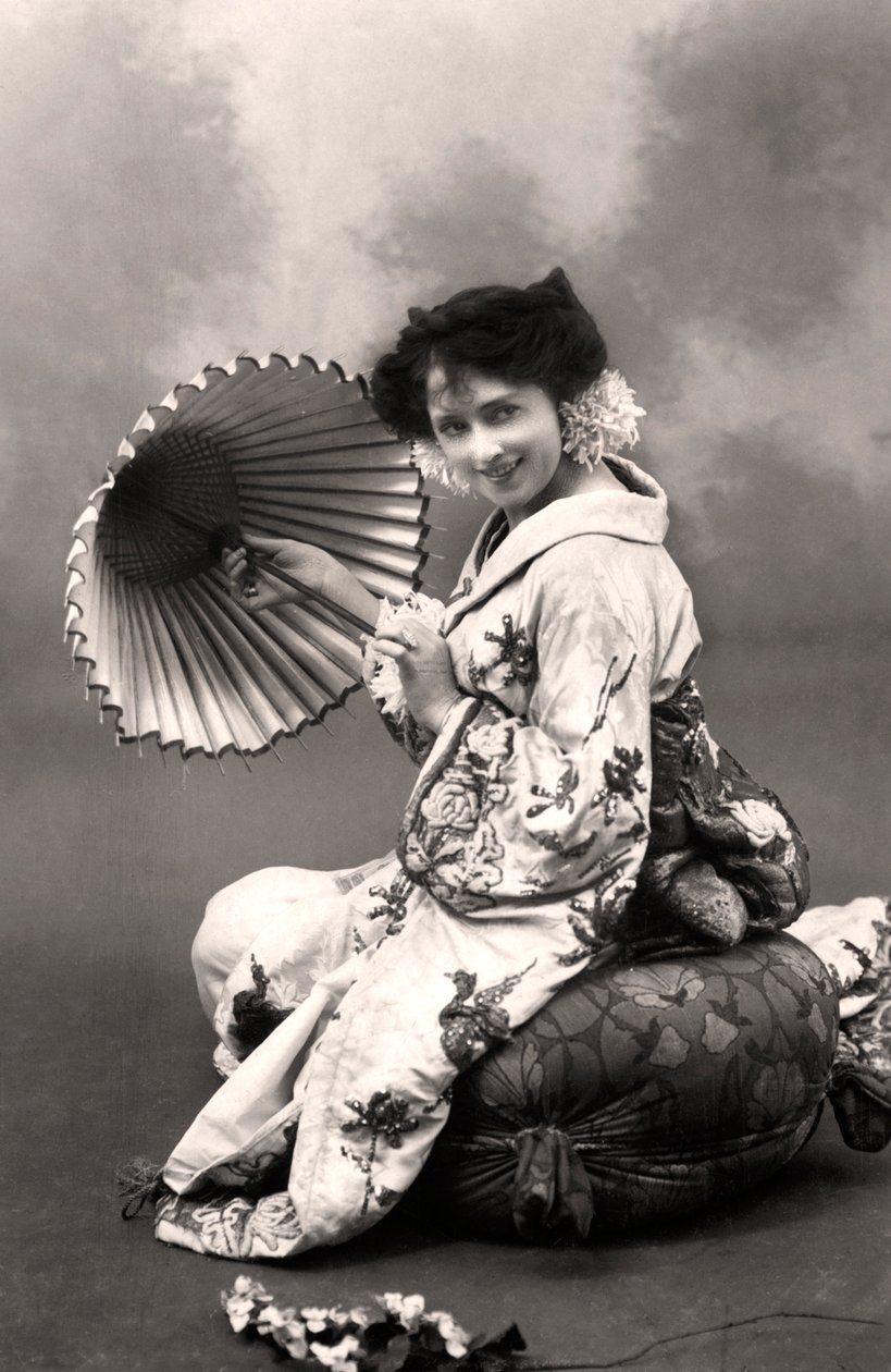 Isabel Jay 1879-1927, operasangerinde og skuespillerinde, 1906. af Foulsham and Banfield