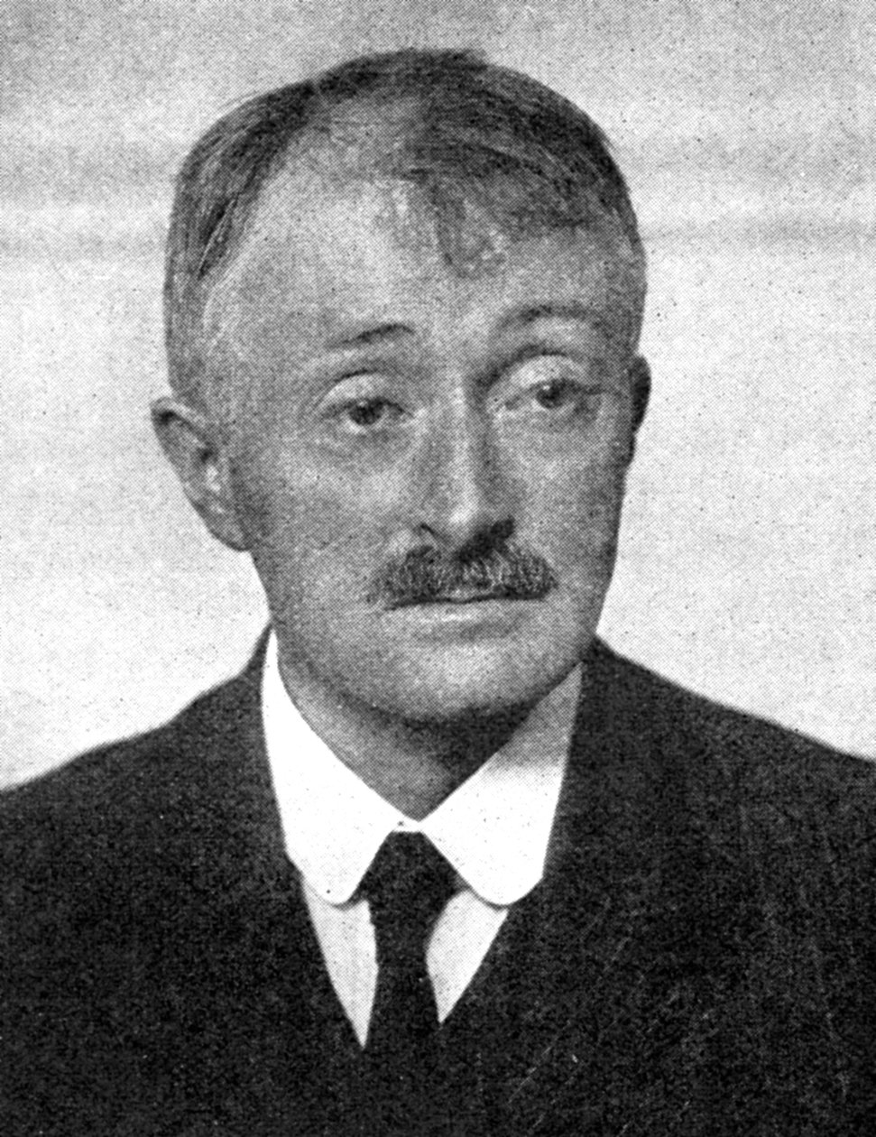 John Masefield, engelsk digter, 1923. af Foulsham and Banfield