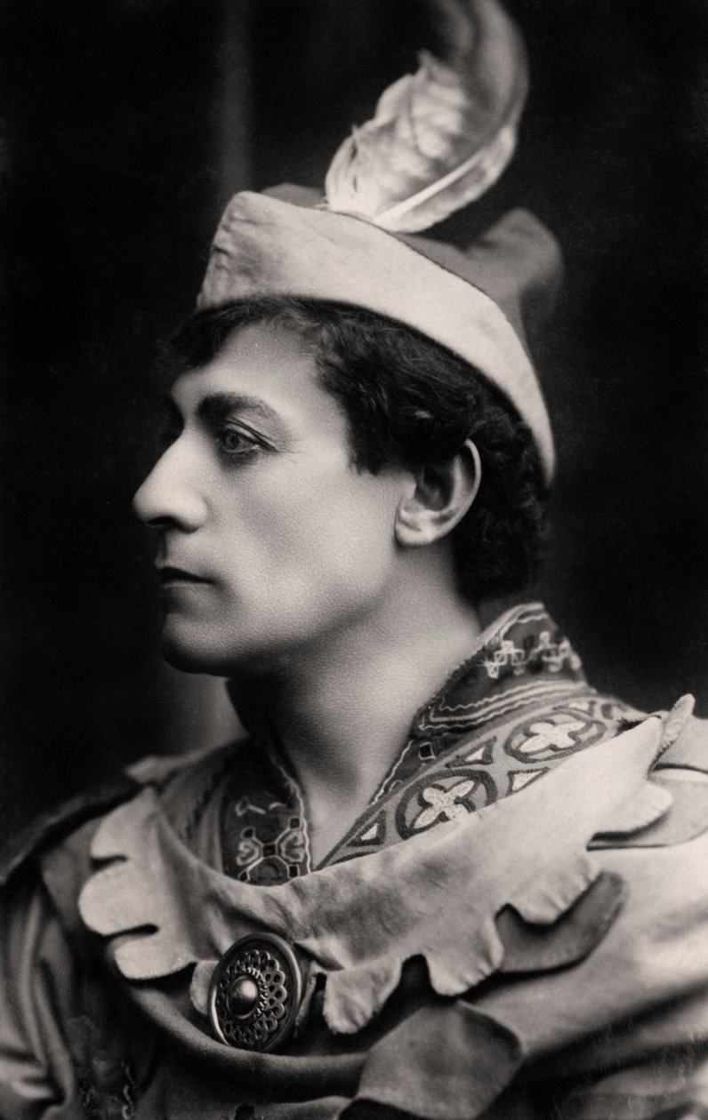 Lewis Waller 1860-1915, engelsk skuespiller og teaterchef, 1906. af Foulsham and Banfield