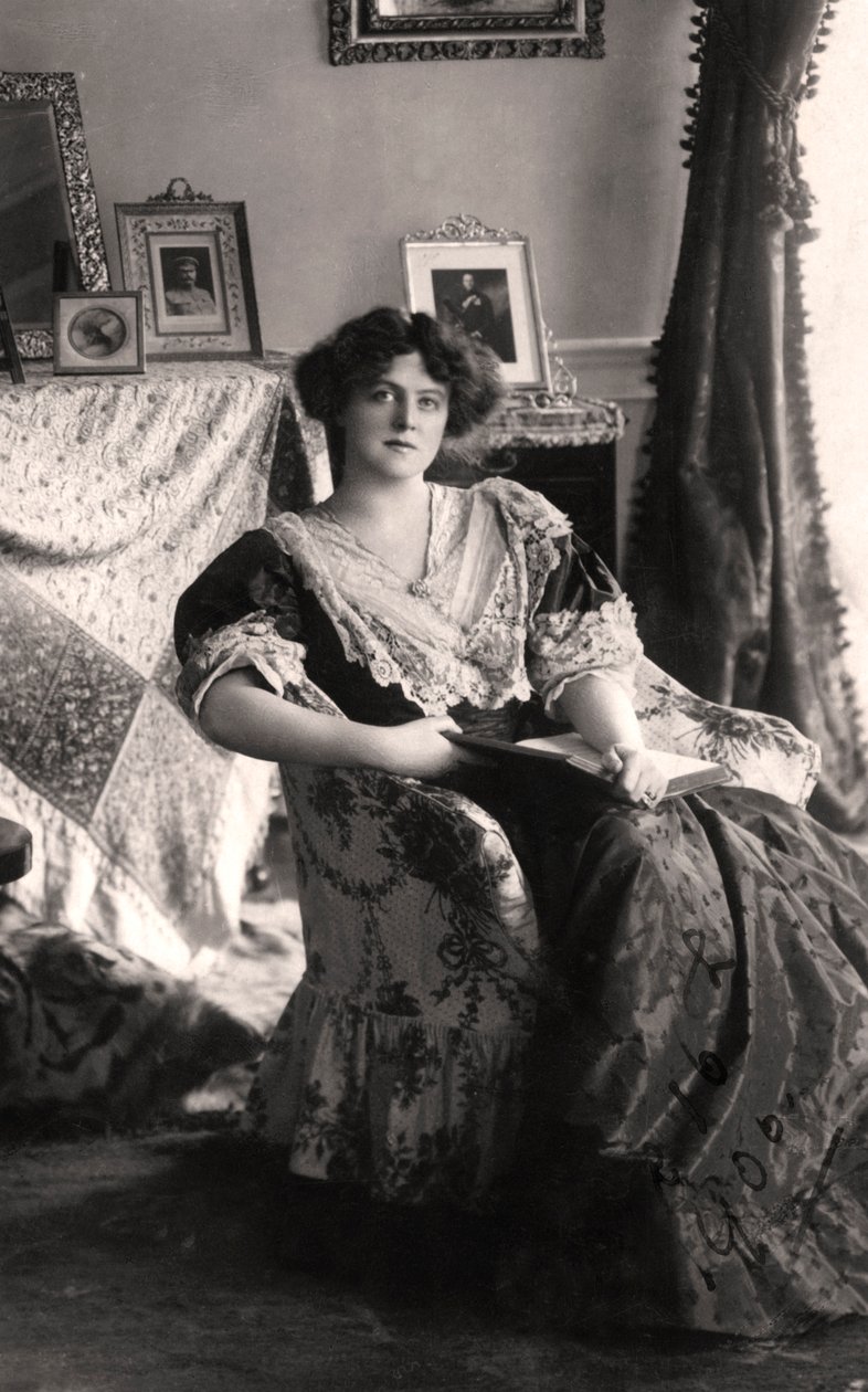 Marie Studholme 1875-1930, engelsk skuespillerinde, 1906. af Foulsham and Banfield