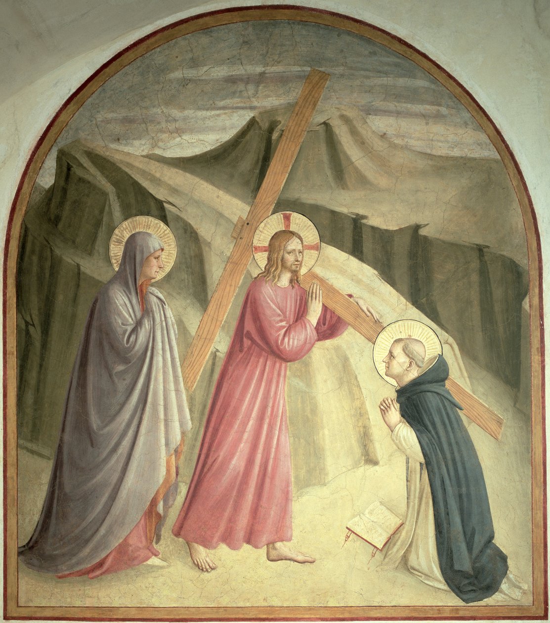 Kristus bærer korset, ca. 1438-45 af Fra Angelico