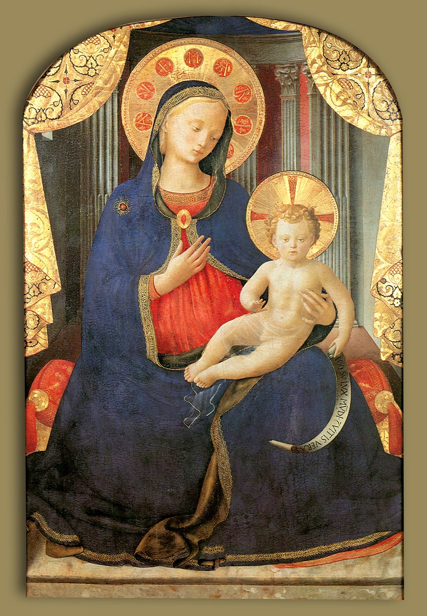 Ydmyghedens Madonna af Fra Angelico