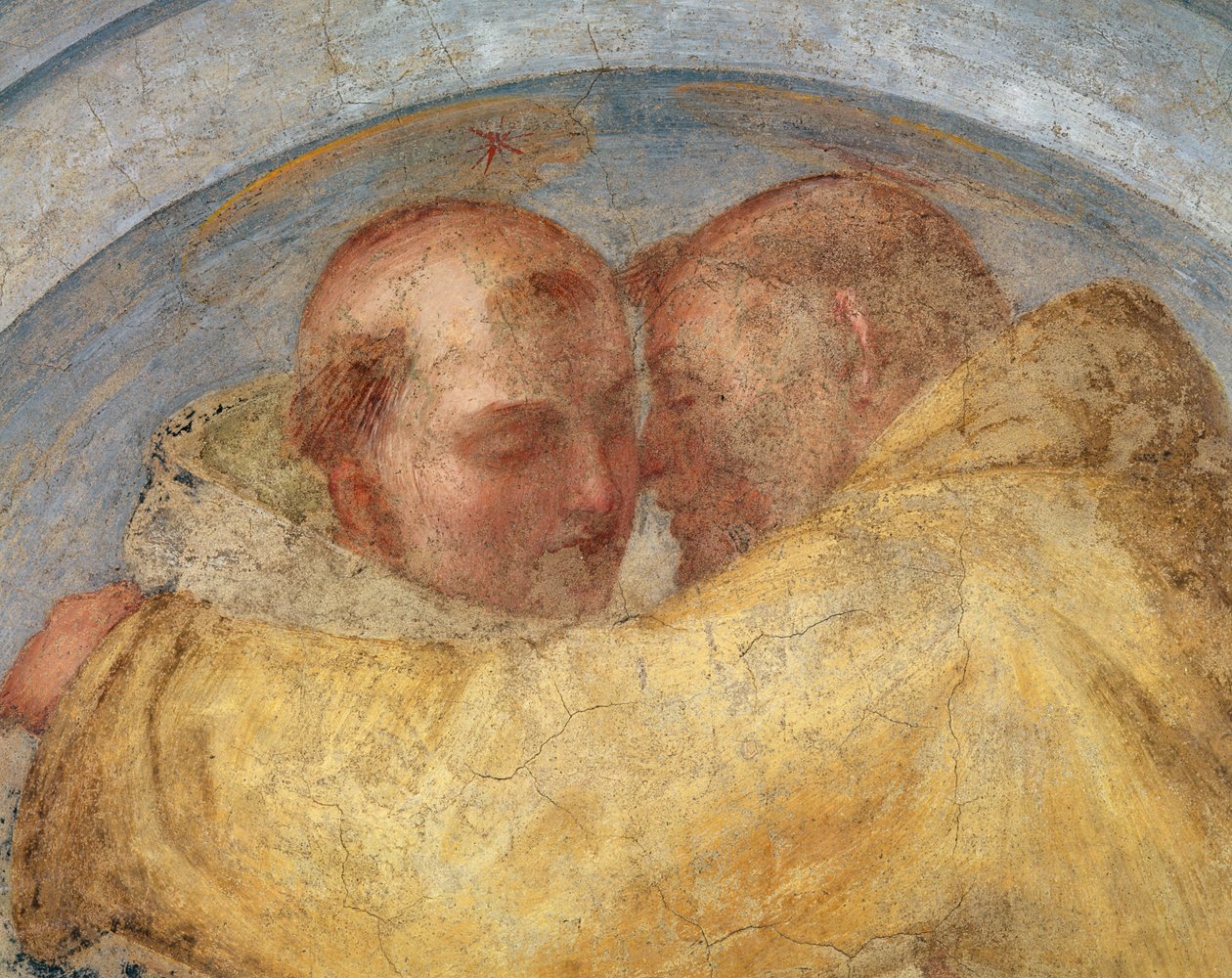 Mødet mellem Sankt Frans og Sankt Dominik af Fra Bartolommeo