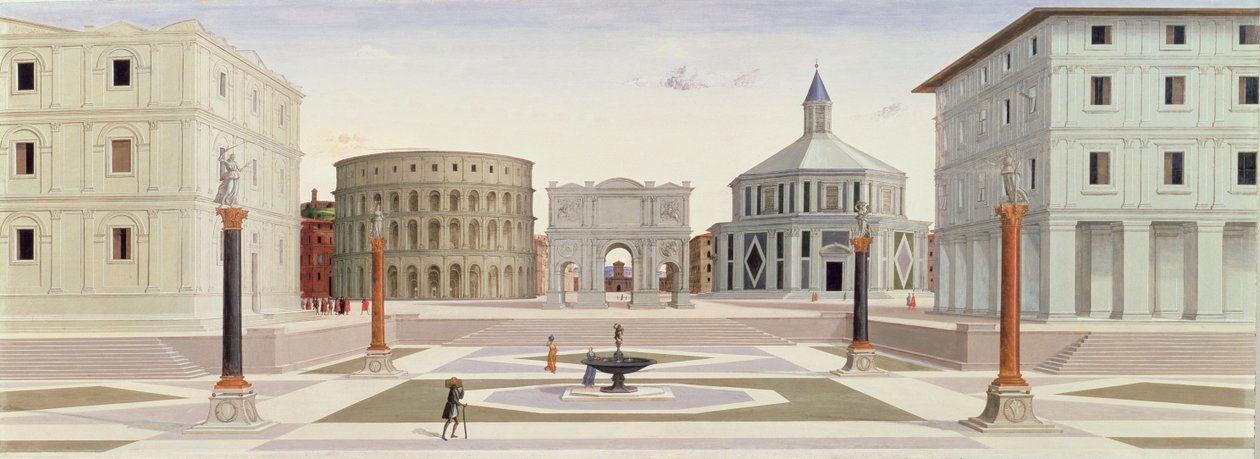 Den ideelle by, ca. 1480 af Fra Carnevale