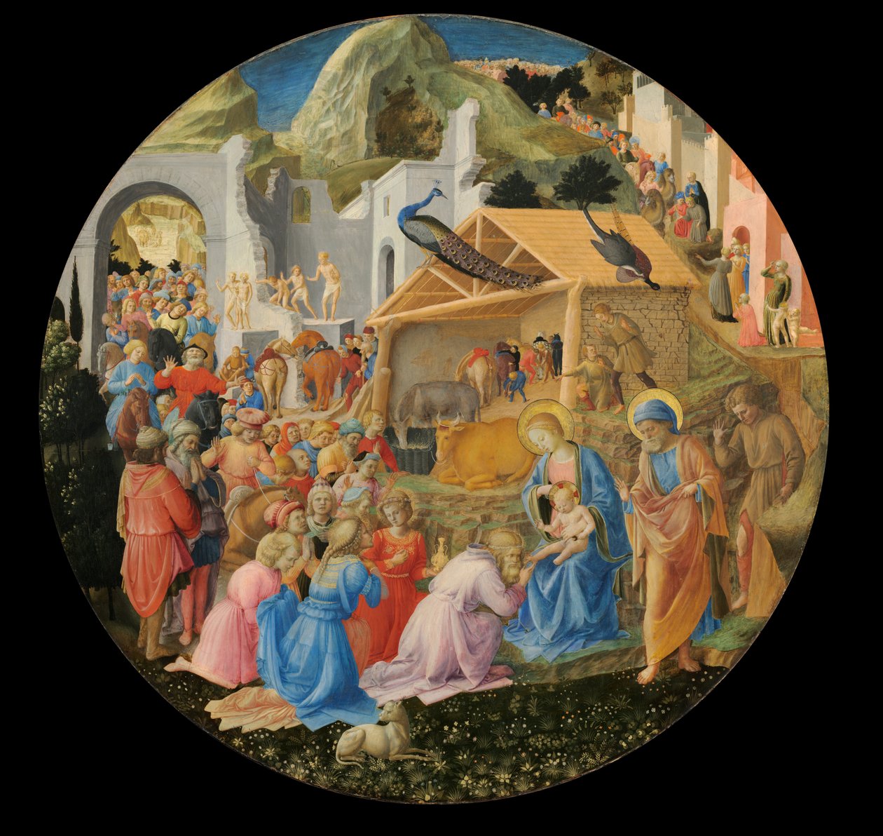 Tilbedelsen af magi af Fra Filippo Lippi