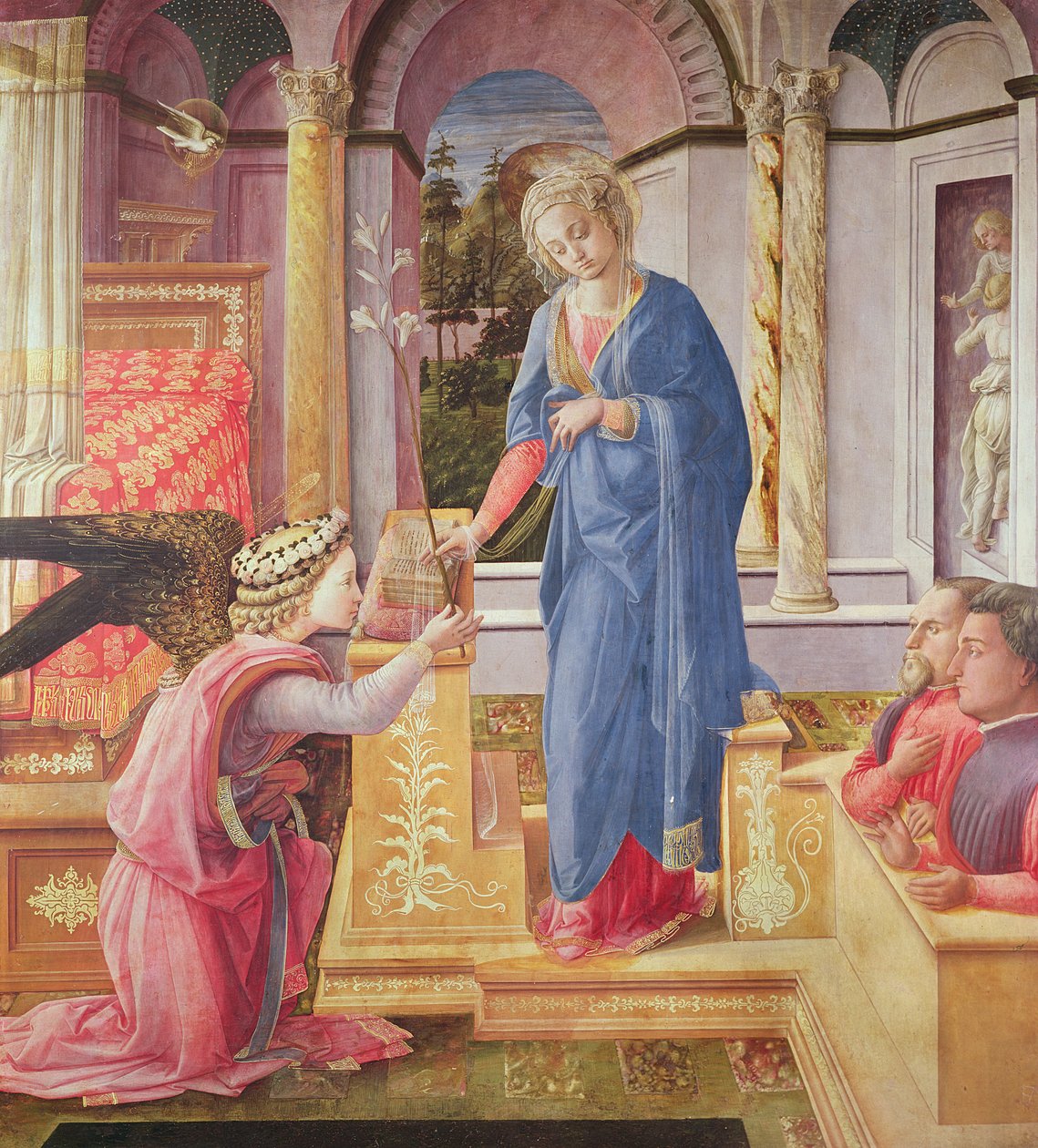 Bebudelsen, c.1440-5 af Fra Filippo Lippi