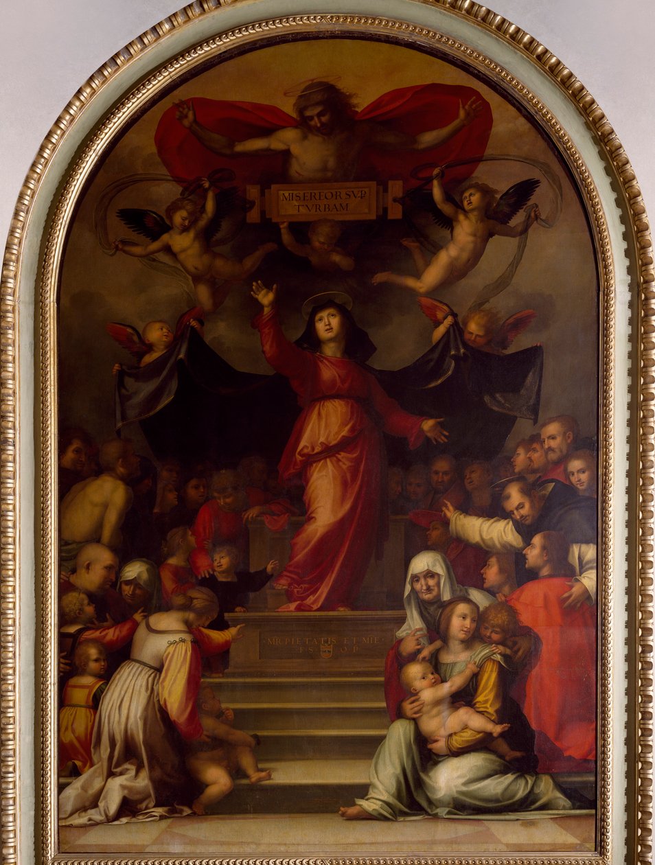 Our Lady of Mercy, kirjoittanut Bartolomeo della Porta, joka tunnetaan nimellä Fra Bartolomeo af Fra (1472 1517) Bartolomeo