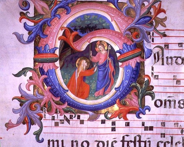 Ms 558 f.64v Historikeret initial 