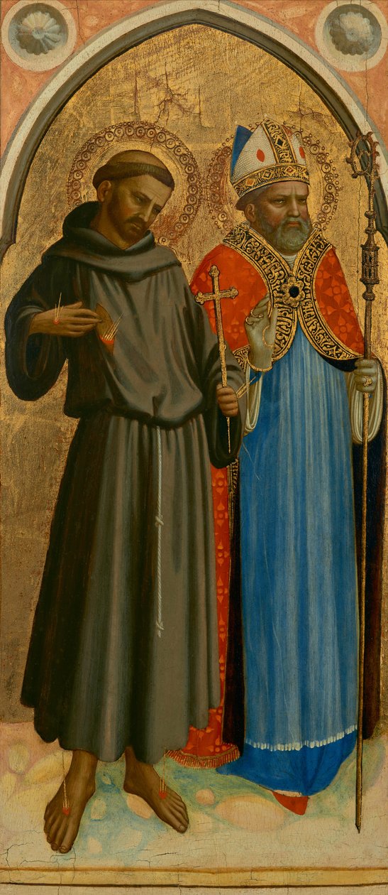 Saint Francis and a Bishop Saint, slutningen af 1420