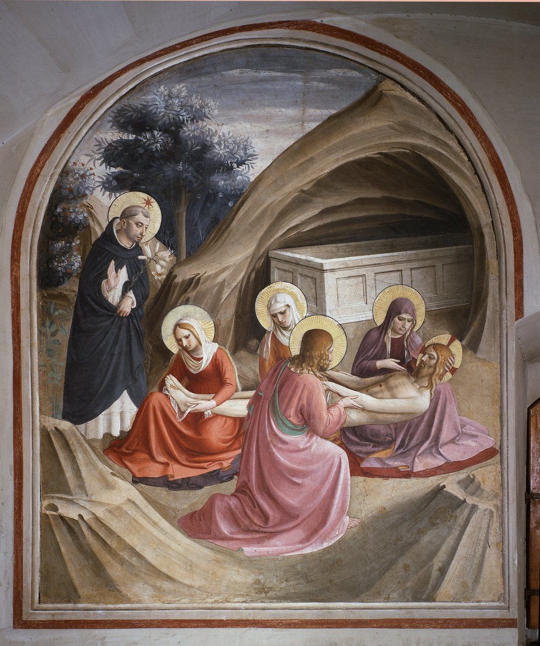 Kristi klagesang (Fresco af Fra  Angelico