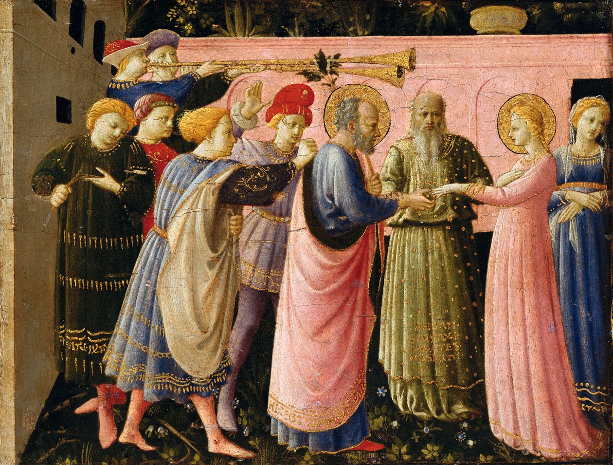 Bebudelsen (altertavle), maleri af Fra Angelico, c.1440 af Fra (c.1400 55) Angelico