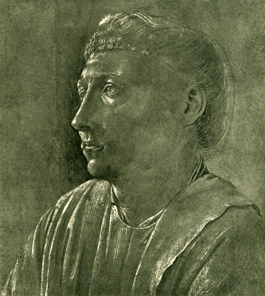 Buste af en præst, c1450, 1943. af Fra Angelico