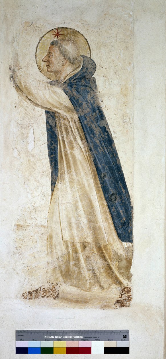 Detalje af Saint Dominic af Fra Angelico