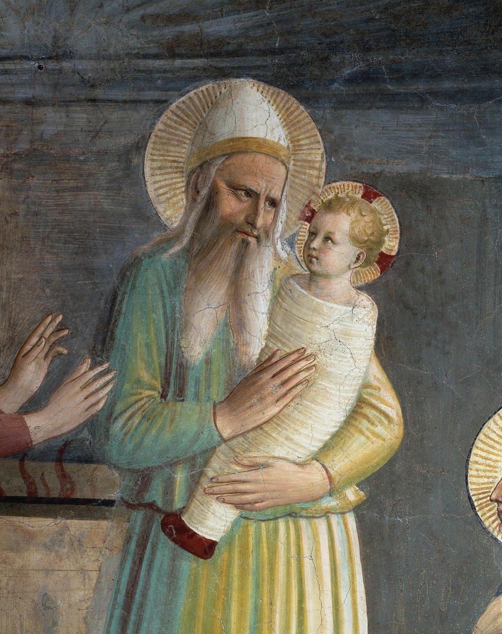 Præsentationen af ​​Kristus i templet af Fra Angelico