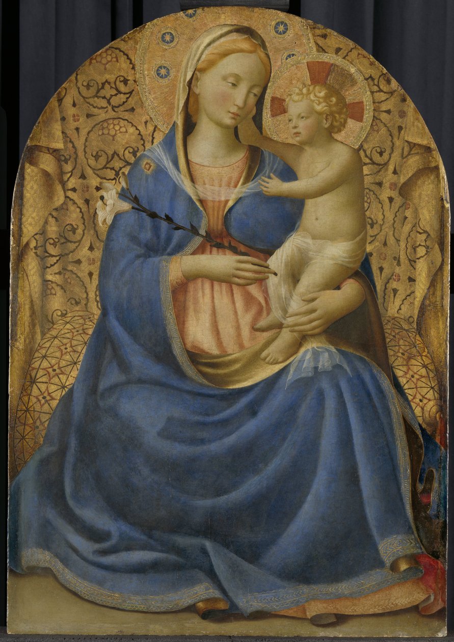 Ydmyghedens Madonna af Fra Angelico