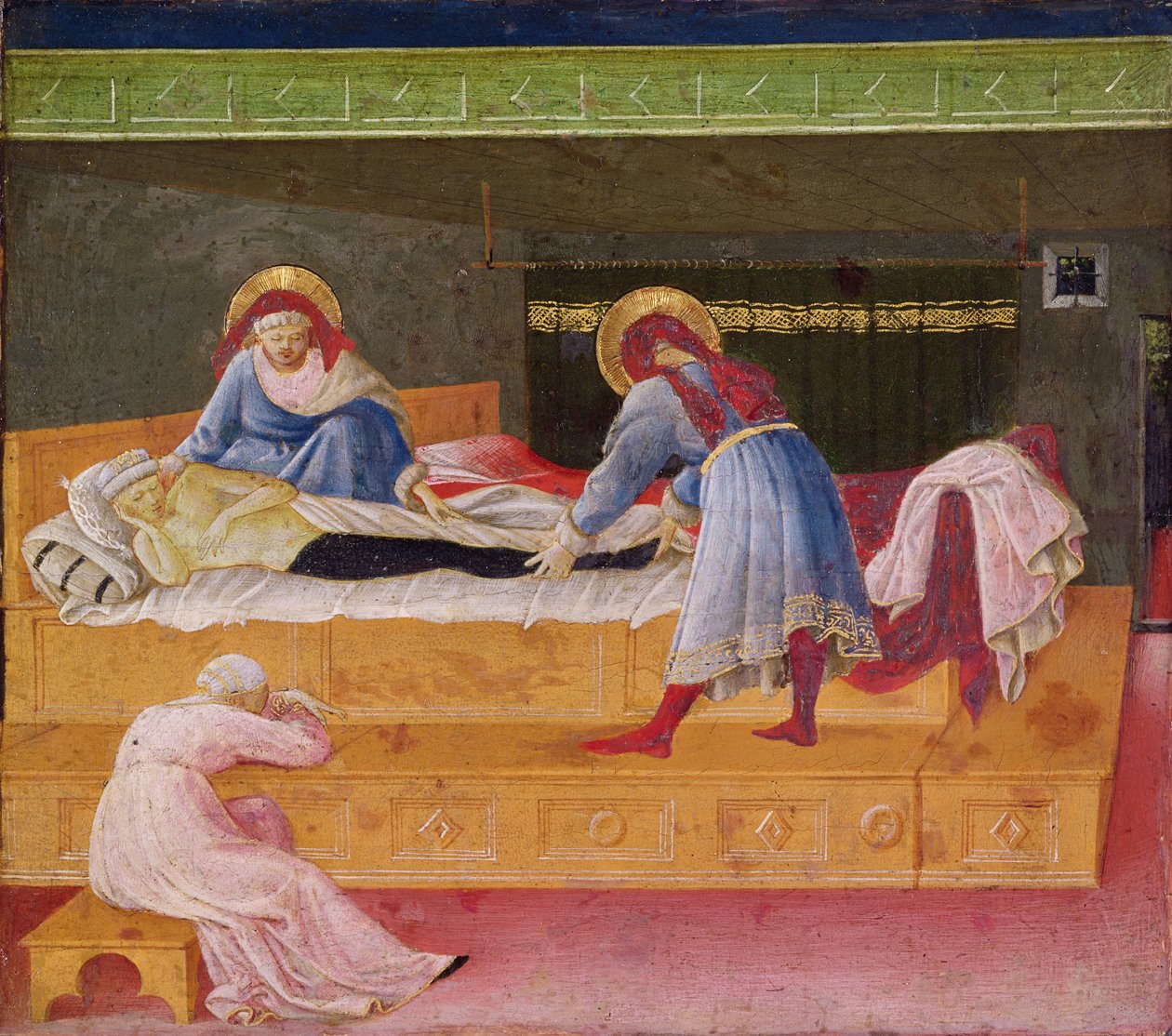 Saints Cosmas og Damian Healing Justin, 1445 af Fra Angelico