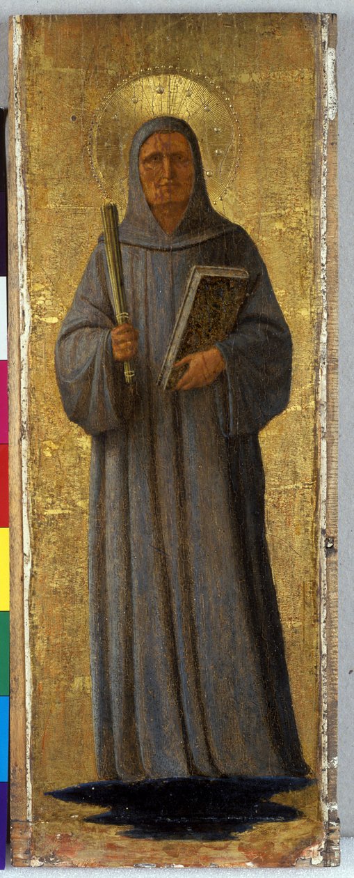 Sankt Bernhard af Clairvaux, ca. 1435-40 (tempera på poppeltræ) af Fra Angelico
