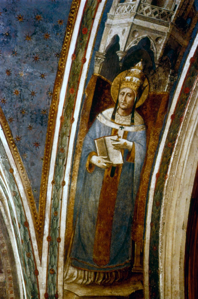 St Gregory, midten af det 15. århundrede af Fra Angelico