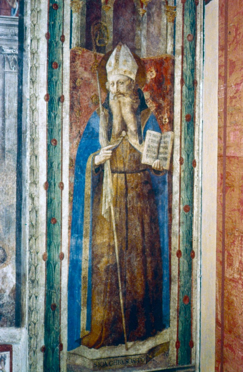 St John Chrysostom, midten af det 15. århundrede af Fra Angelico