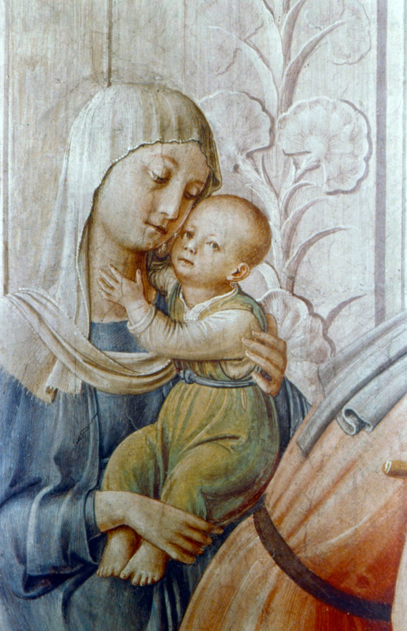 St. Laurence giver almisse til de fattige detalje, midten af det 15. århundrede af Fra Angelico