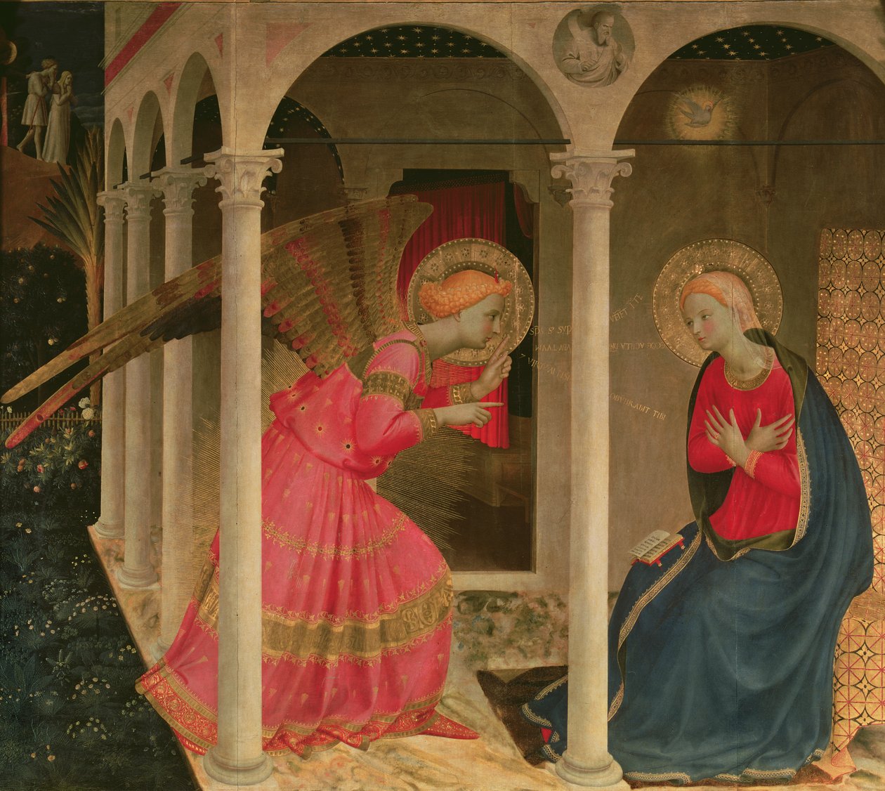 Bebudelsen (tempera på panel) (se også 43914) af Fra Angelico