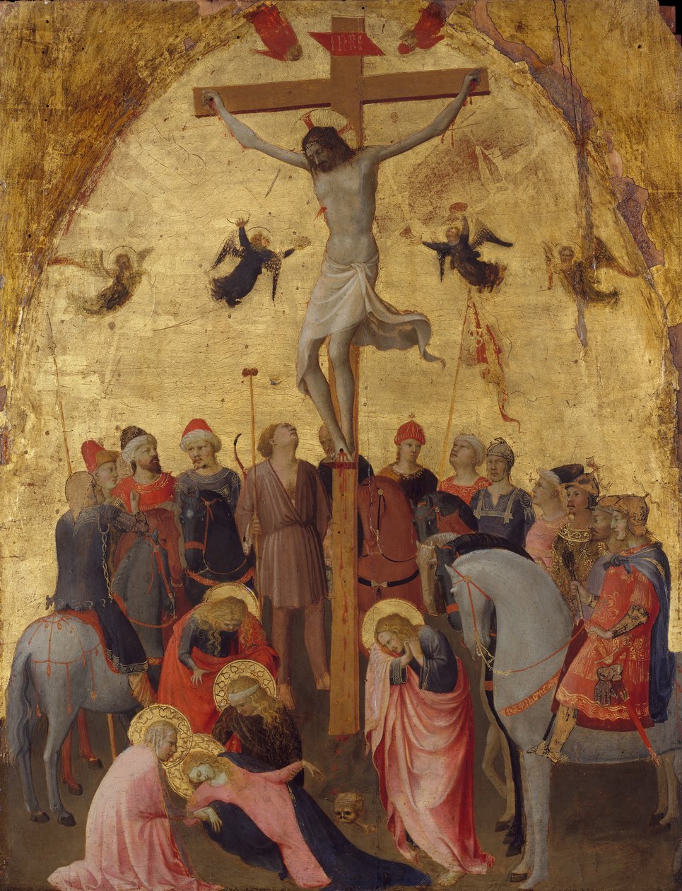 Korsfæstelsen, ca. 1420-23. af Fra Angelico