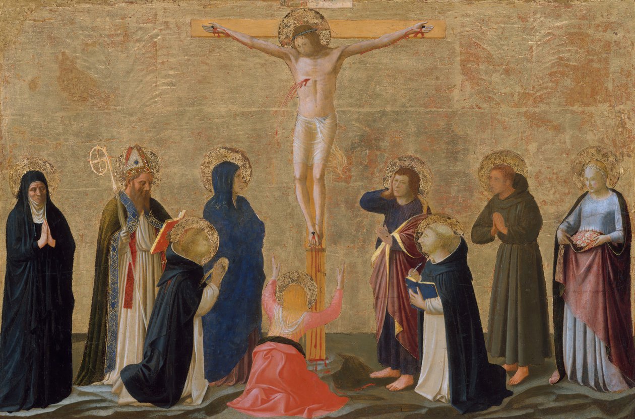 Korsfæstelsen, muligvis ca. 1440. af Fra Angelico