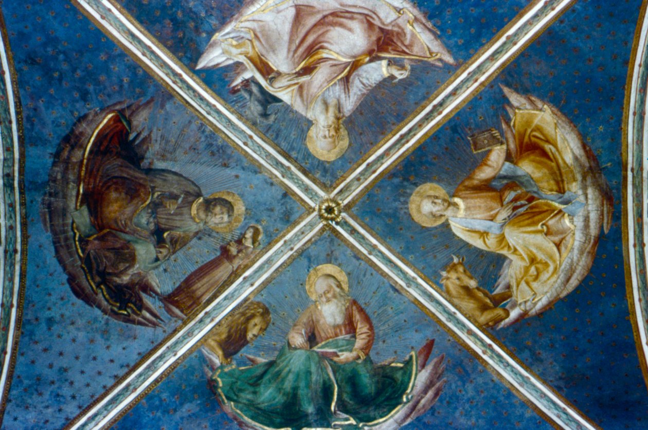 De fire evangelister, midten af det 15. århundrede af Fra Angelico