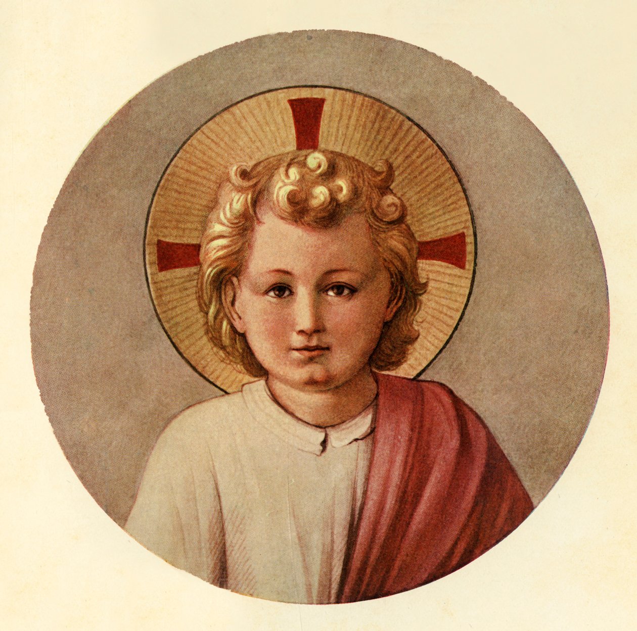 The Infant Christ, 1400-tallet, c1909 af Fra Angelico