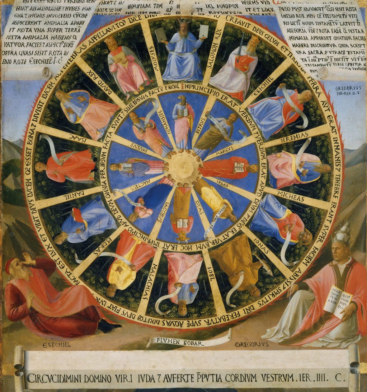 Ezekiels vision af Fra Angelico