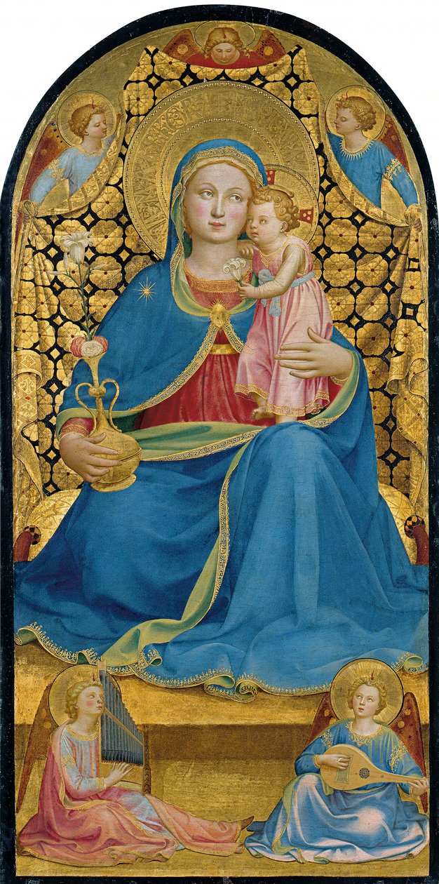 Jomfru af ydmyghed af Fra Angelico