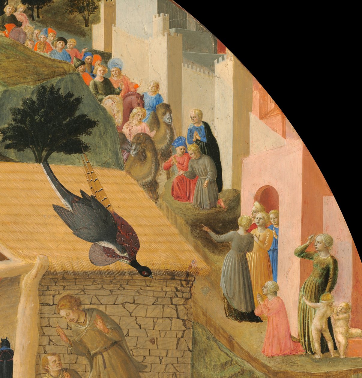Tilbedelsen af magi af Fra Angelico and Fra Filippo Lippi