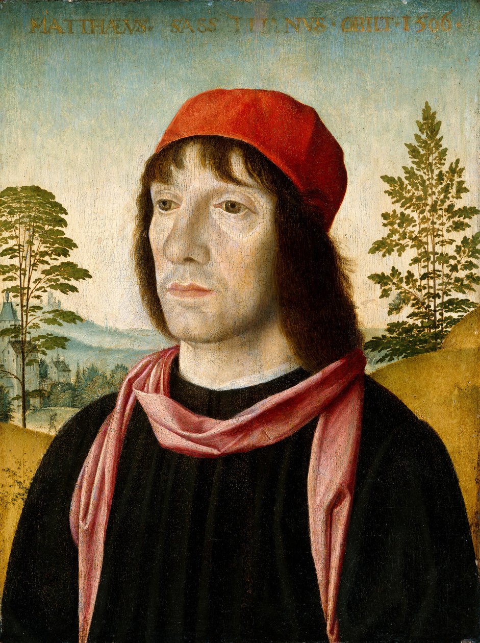 Portræt af en mand, kort efter 1497. af Fra Bartolomeo